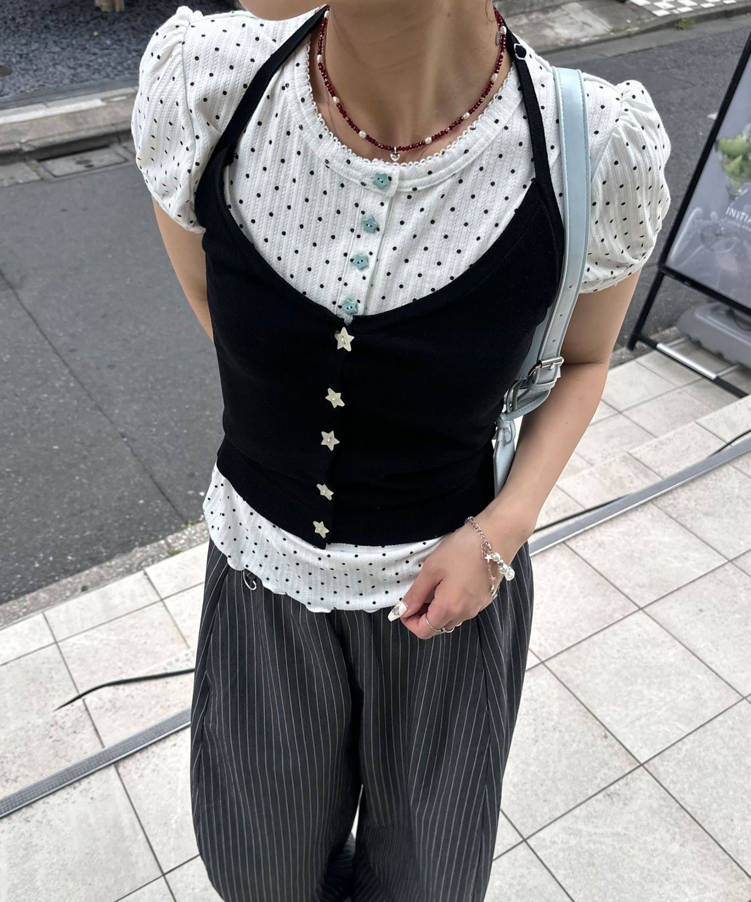 CIAOPANIC 星形鈕露背吊帶 - Image 23