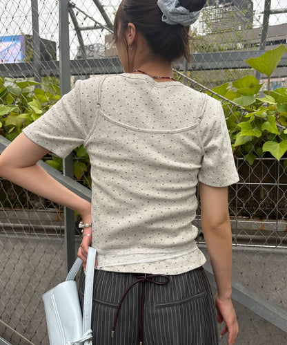 CIAOPANIC Lace吊帶背心 + 星星 pattern Cardigan - Image 18