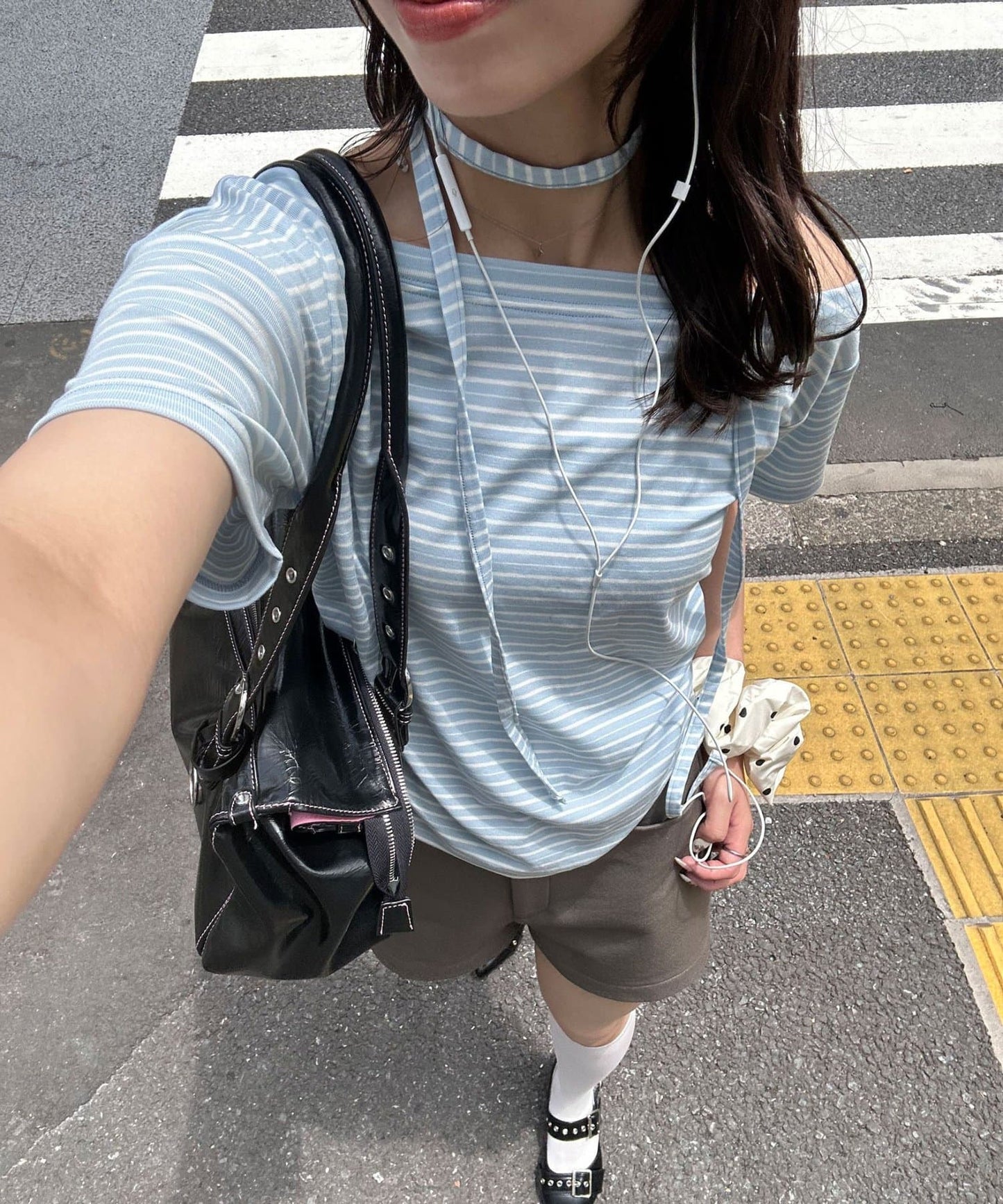 CIAOPANIC Choker Set Border Tee - Image 1