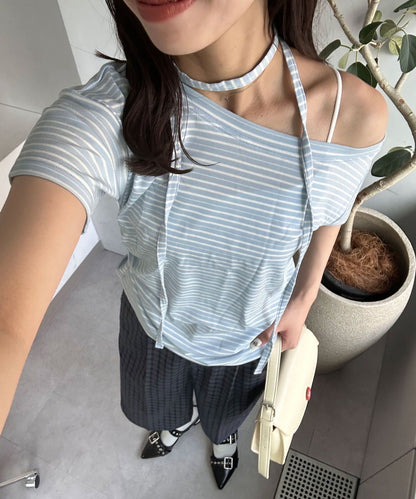 CIAOPANIC Choker Set Border Tee - Image 3