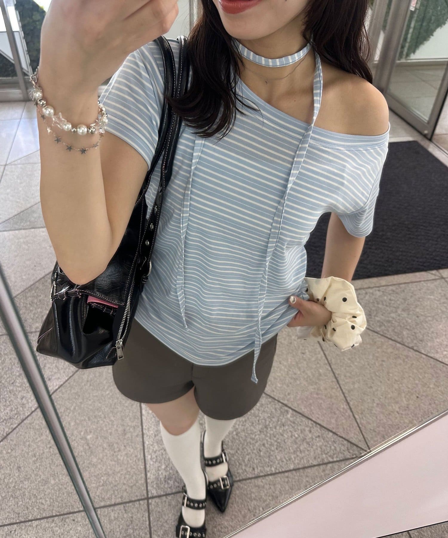 CIAOPANIC Choker Set Border Tee - Image 4