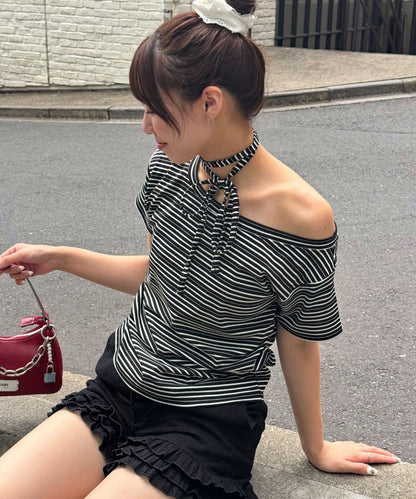 CIAOPANIC Choker Set Border Tee - Image 14