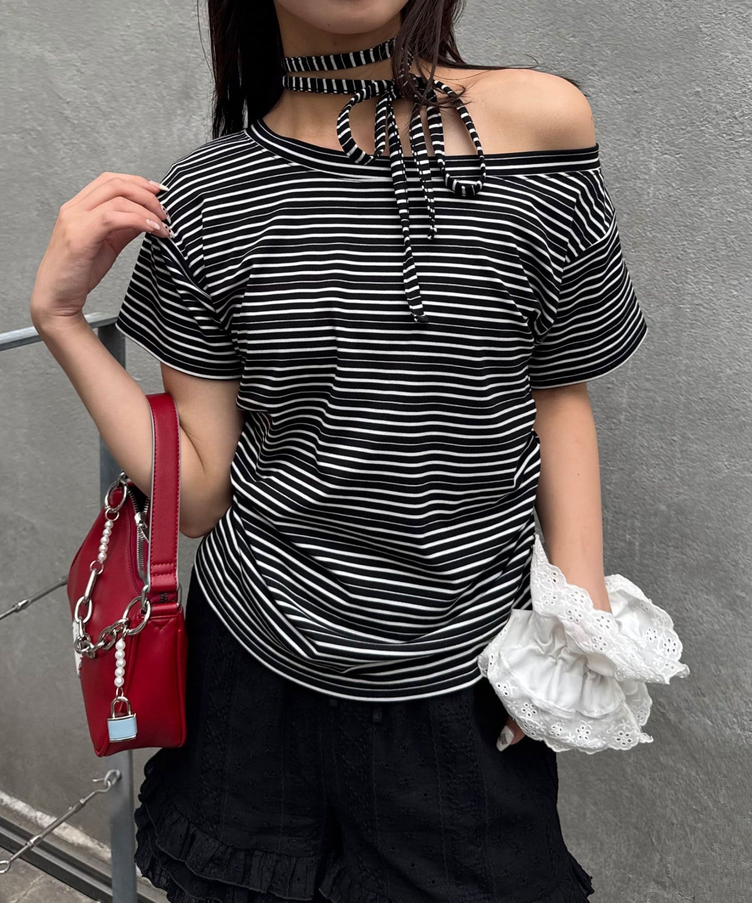 CIAOPANIC Choker Set Border Tee - Image 15
