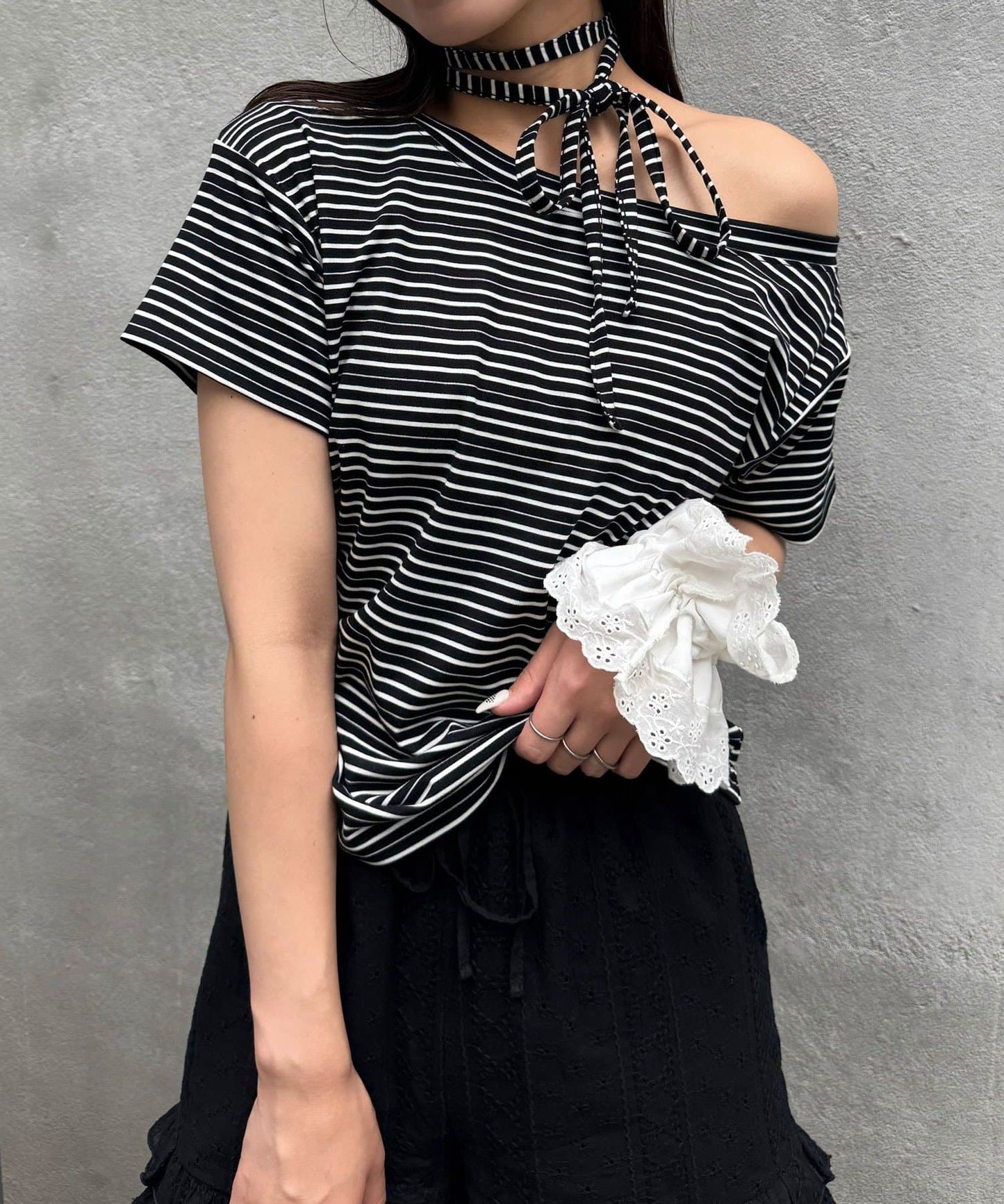 CIAOPANIC Choker Set Border Tee - Image 16