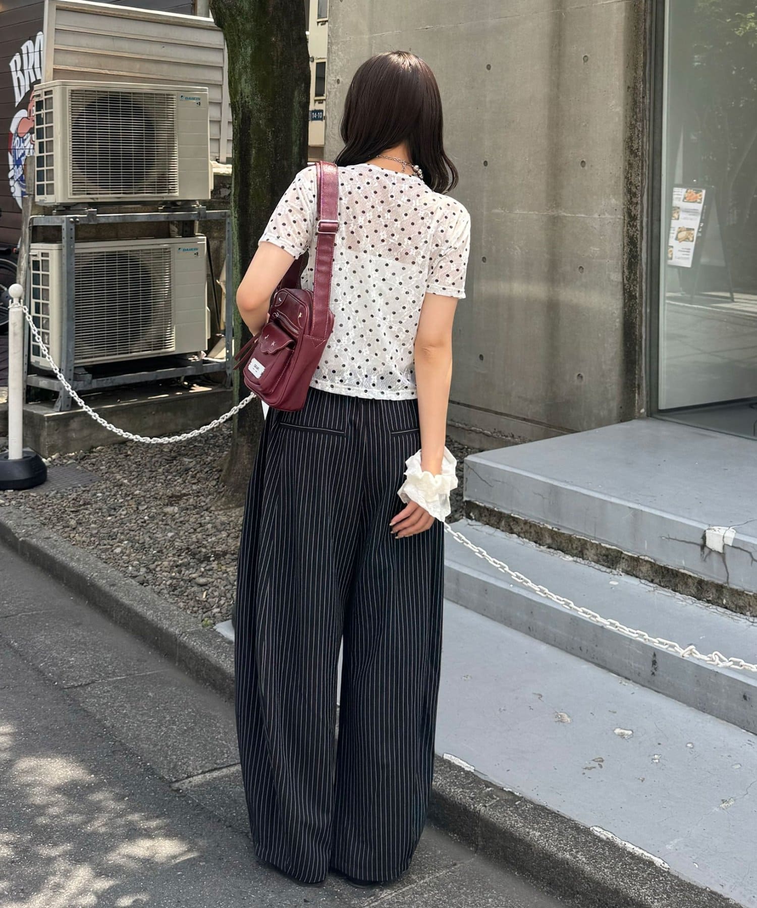 CIAOPANIC 褶皺波點Top - Image 10
