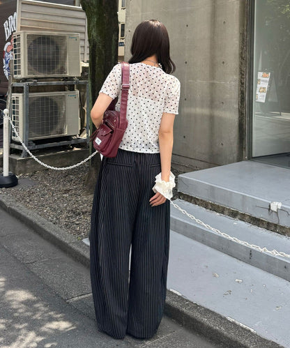 CIAOPANIC 褶皺波點Top - Image 10