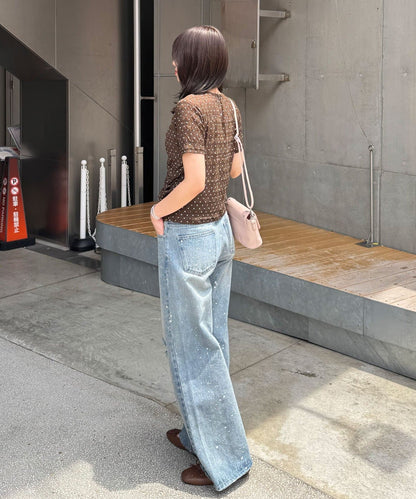 CIAOPANIC 褶皺波點Top - Image 15