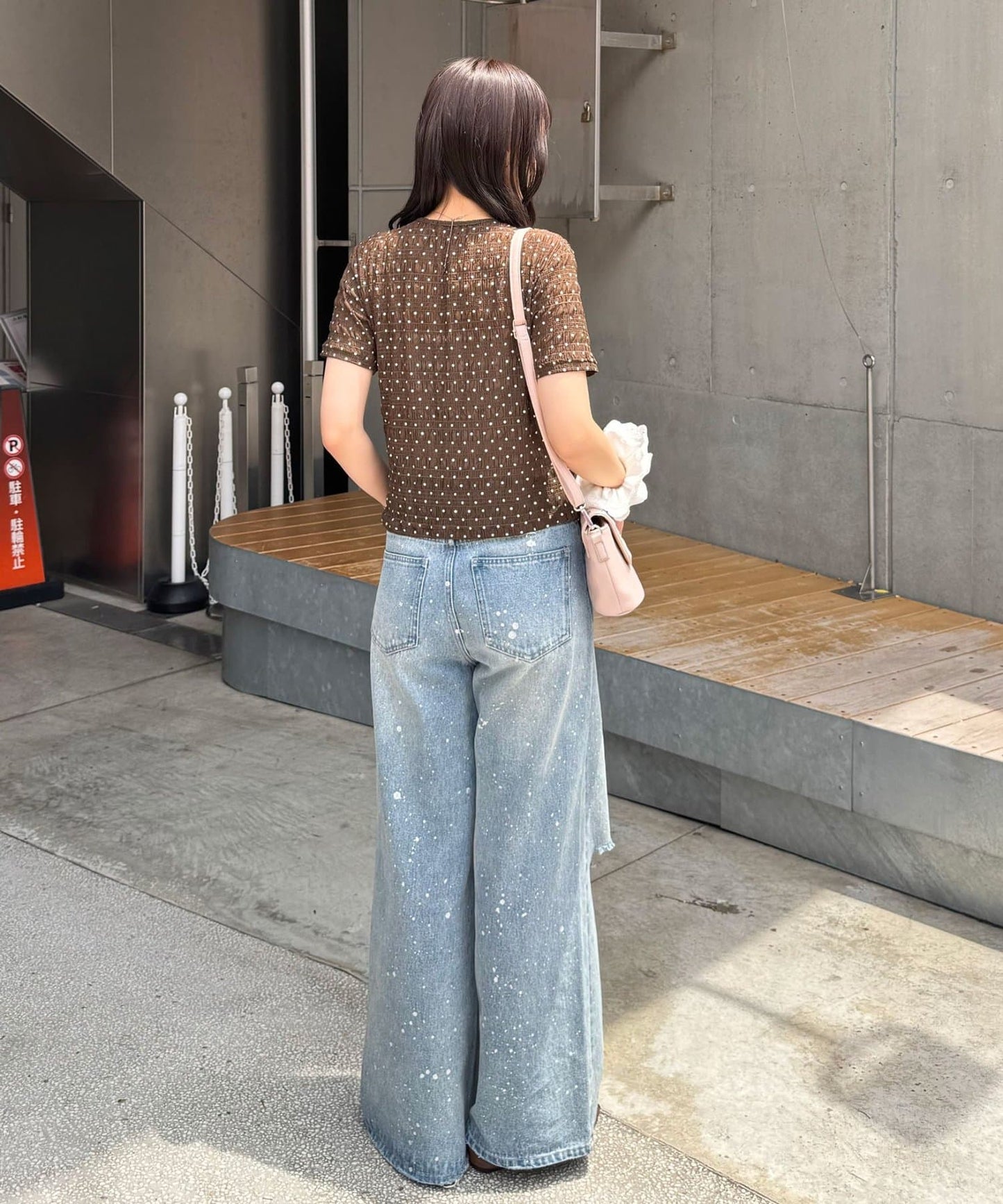 CIAOPANIC 褶皺波點Top - Image 16