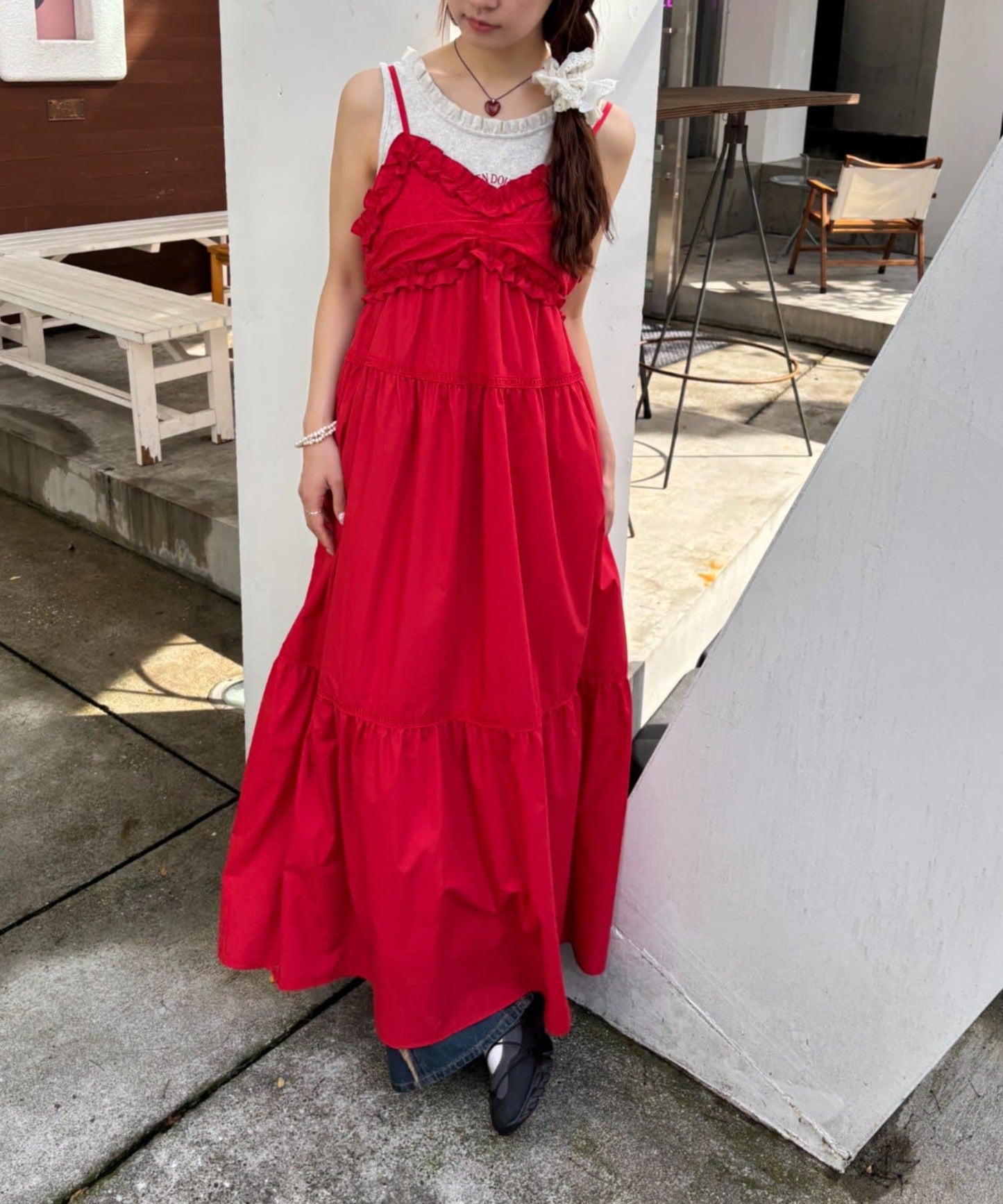 w closet frills and cotton lace ops - Image 4