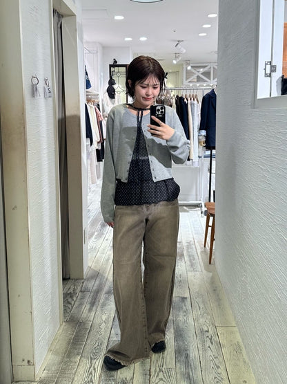 mystic Dot tiered pullover