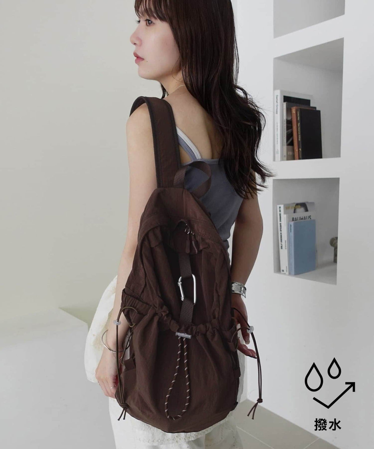 [10色] DISCOAT 防水輕量透backpack - Image 6