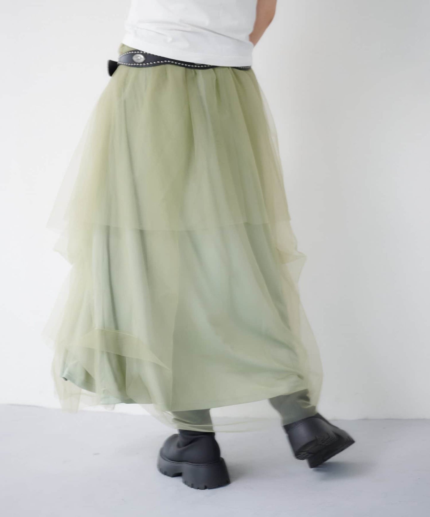 Kastane Random Tuck Tulle Skirt - Image 18