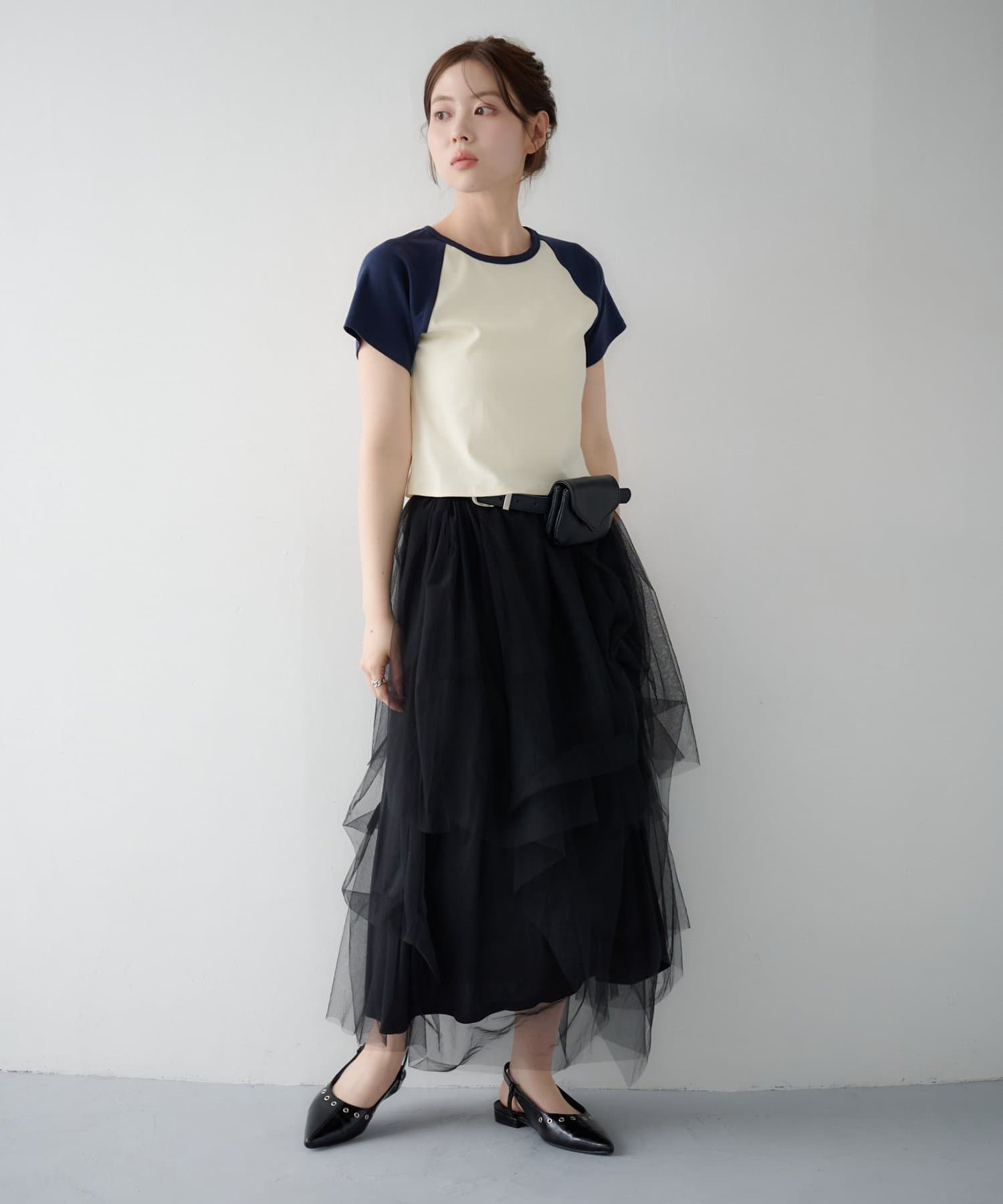 Kastane Random Tuck Tulle Skirt - Image 22