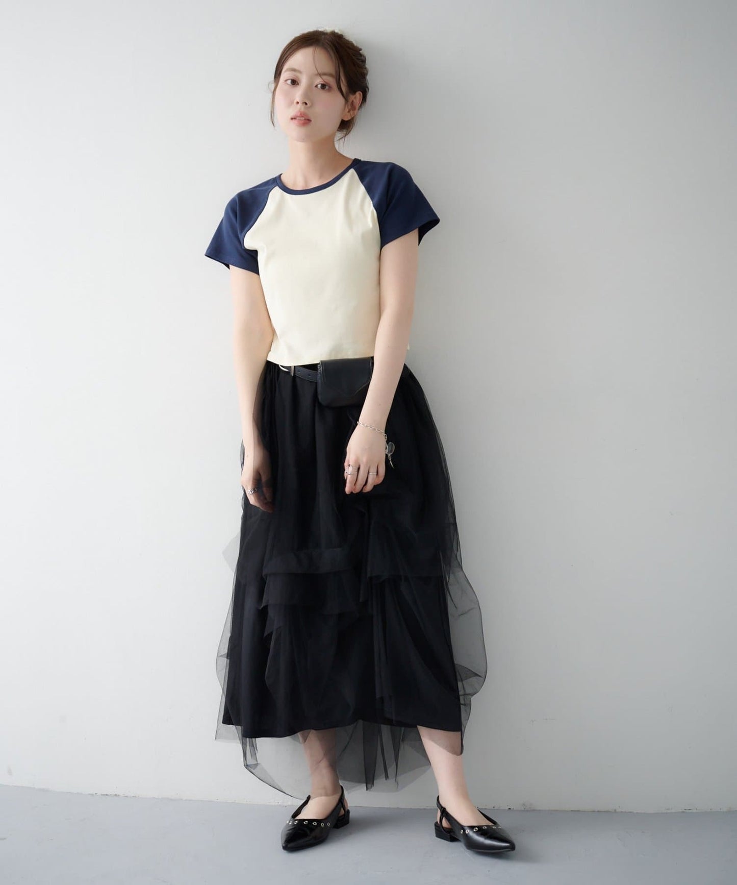 Kastane Random Tuck Tulle Skirt - Image 23
