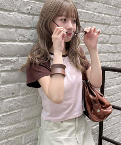 Kastane 牛角 Crop Tee - Image 4