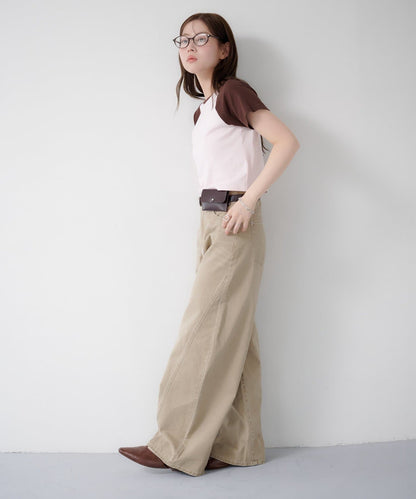 Kastane 牛角 Crop Tee - Image 8