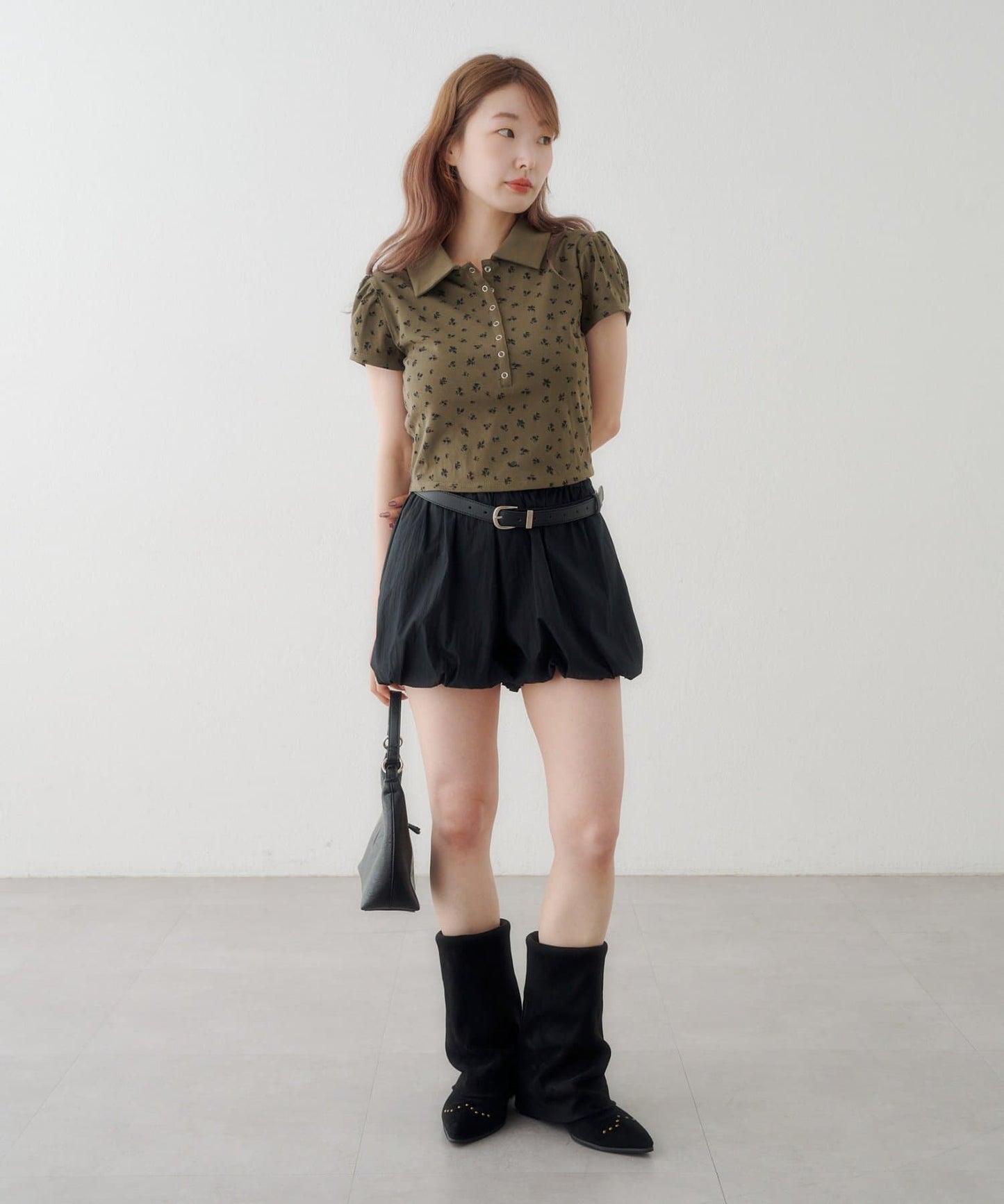 Kastane flower polo tee - Image 40
