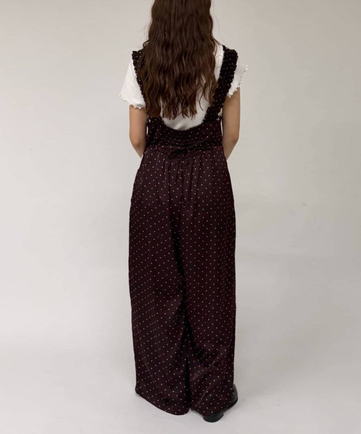 w closet 波點吊帶連身褲 - Image 20