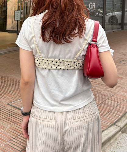 CIAOPANIC 波點薄紗Bustier - Image 8