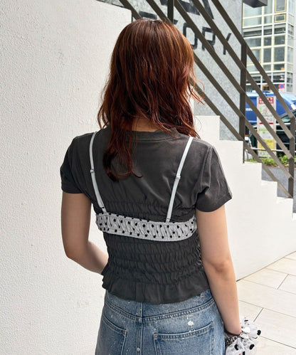 CIAOPANIC 波點薄紗Bustier - Image 26