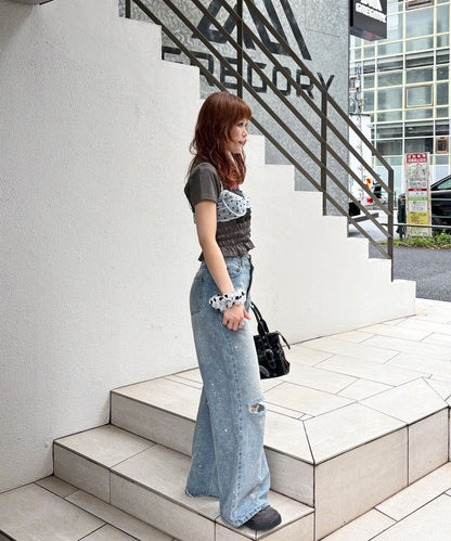 CIAOPANIC 波點薄紗Bustier - Image 28