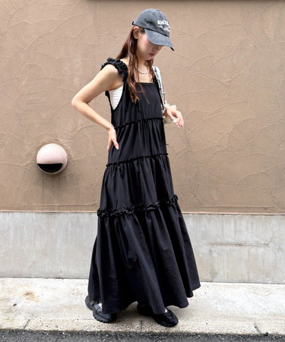 w closet 100%Cotton荷葉邊肩帶ops - Image 28