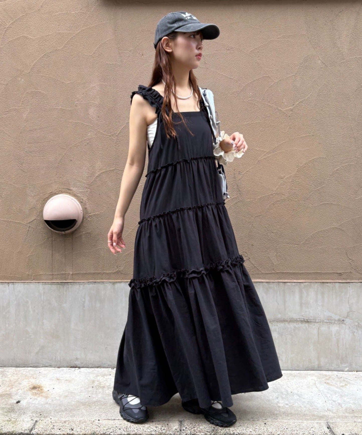 w closet 100%Cotton荷葉邊肩帶ops - Image 29