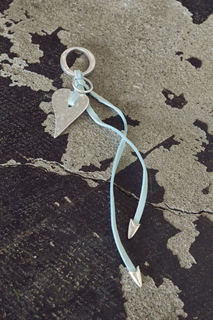 GOLDY Edgy Heart Suede Thread Charm - Image 25