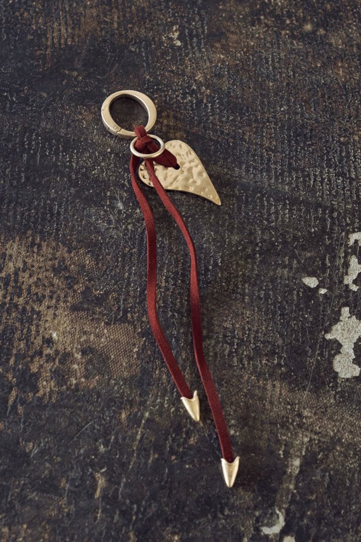 GOLDY Edgy Heart Suede Thread Charm - Image 26