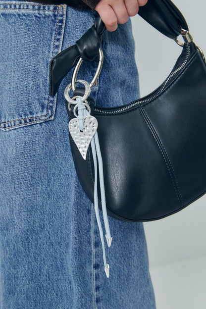 GOLDY Edgy Heart Suede Thread Charm - Image 15