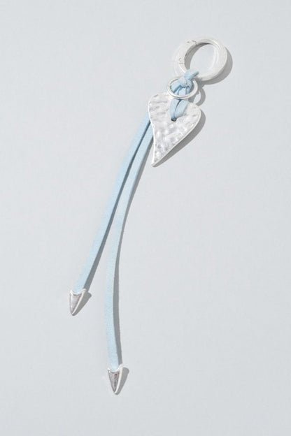 GOLDY Edgy Heart Suede Thread Charm - Image 4