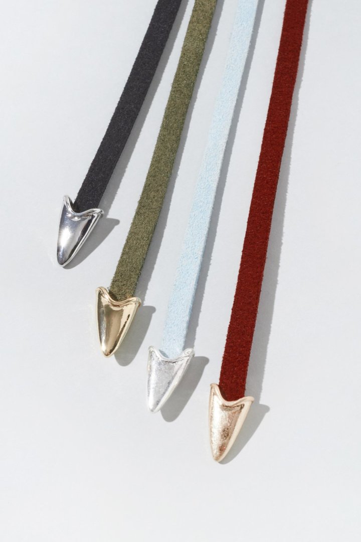 GOLDY Edgy Heart Suede Thread Charm - Image 19