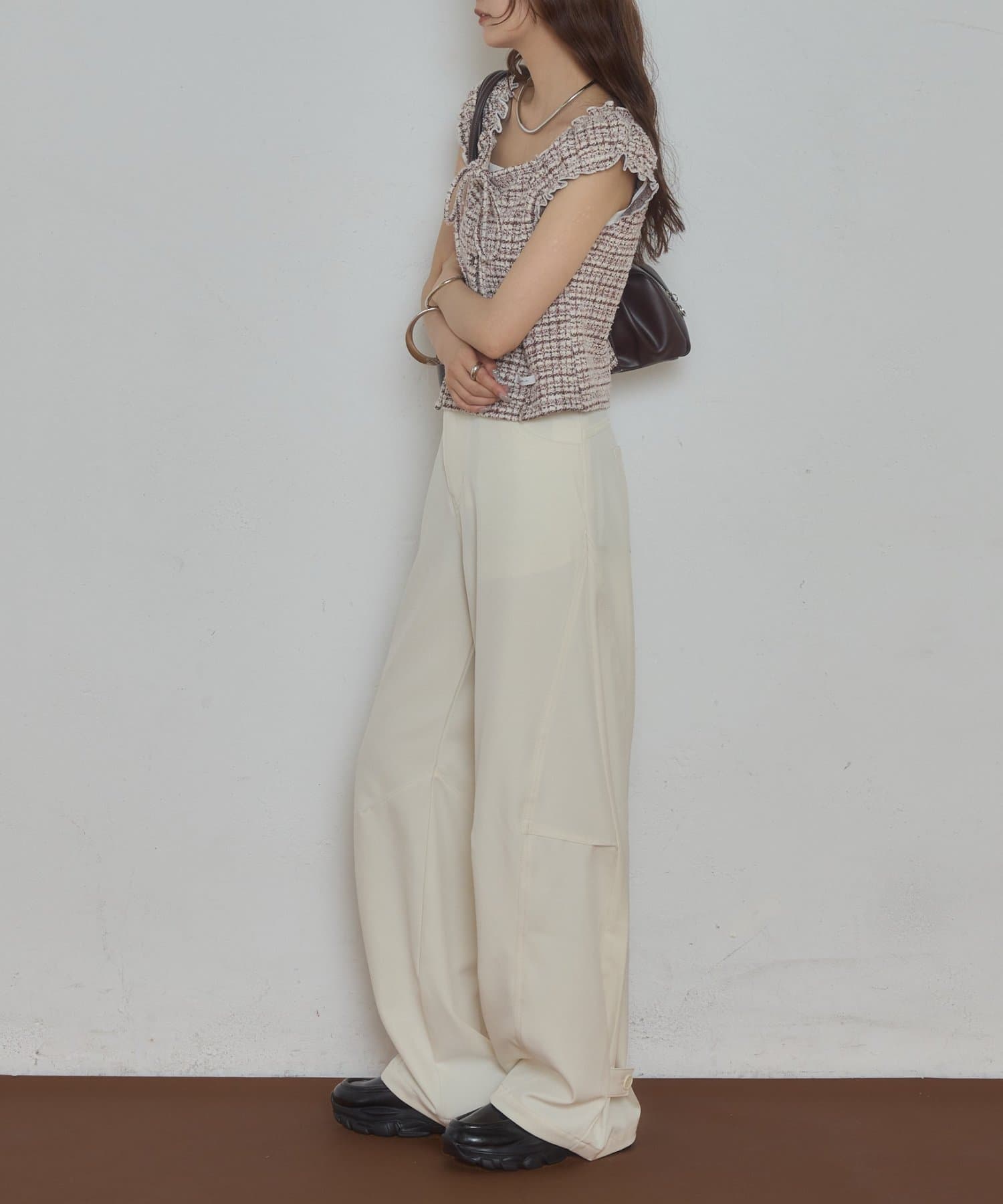 mystic tweeted ribbon french tee - Image 12