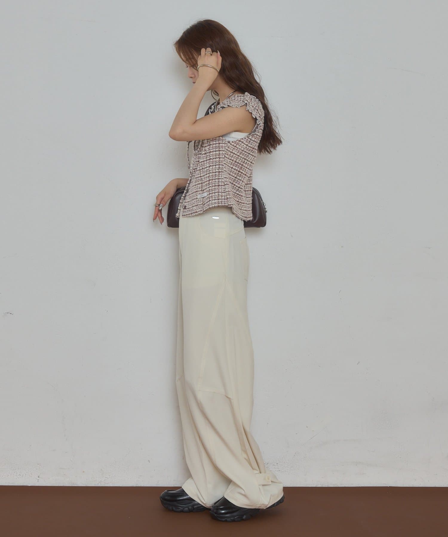 mystic tweeted ribbon french tee - Image 16