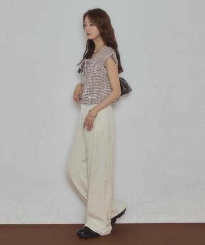 mystic tweeted ribbon french tee - Image 17