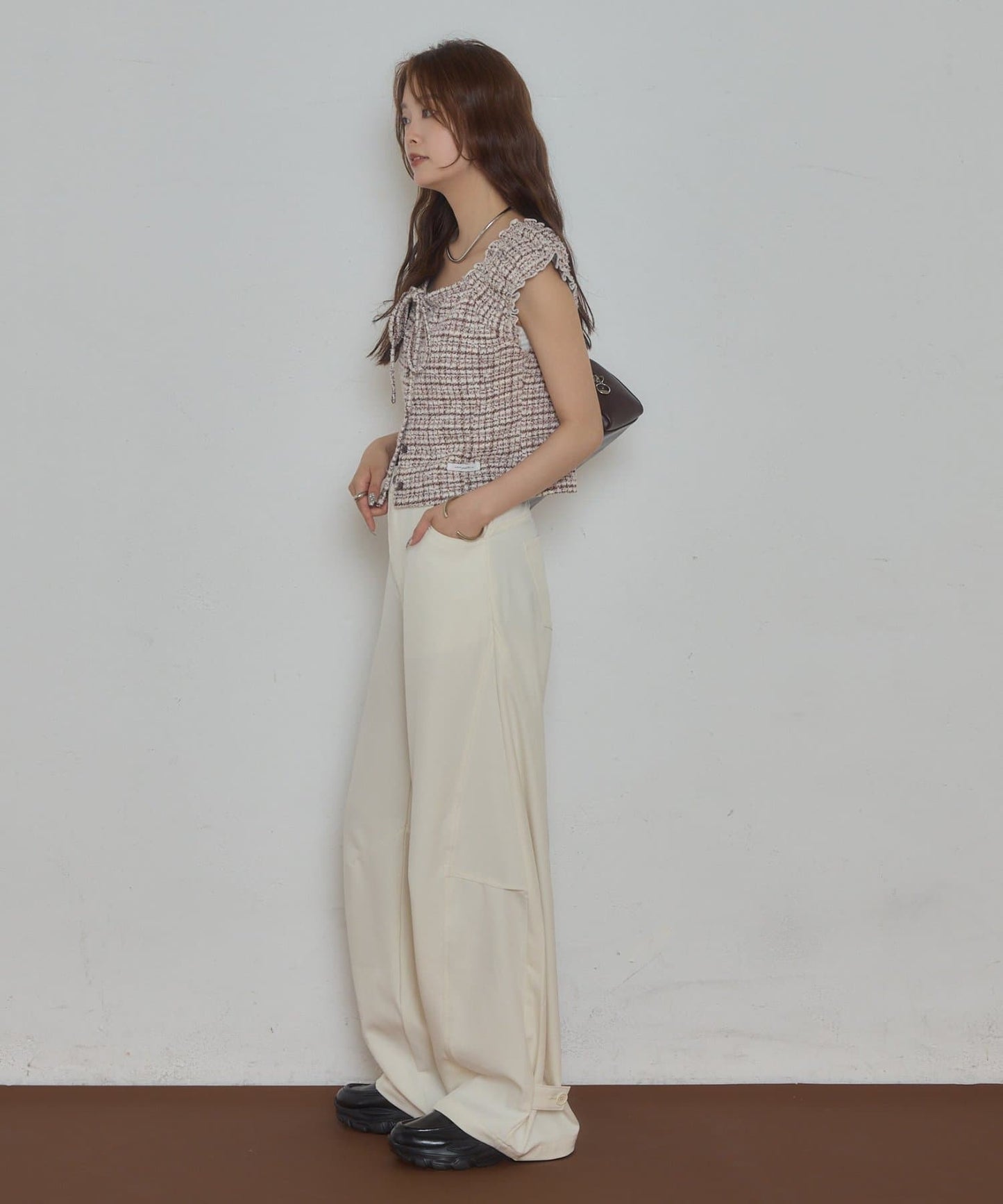 mystic tweeted ribbon french tee - Image 19