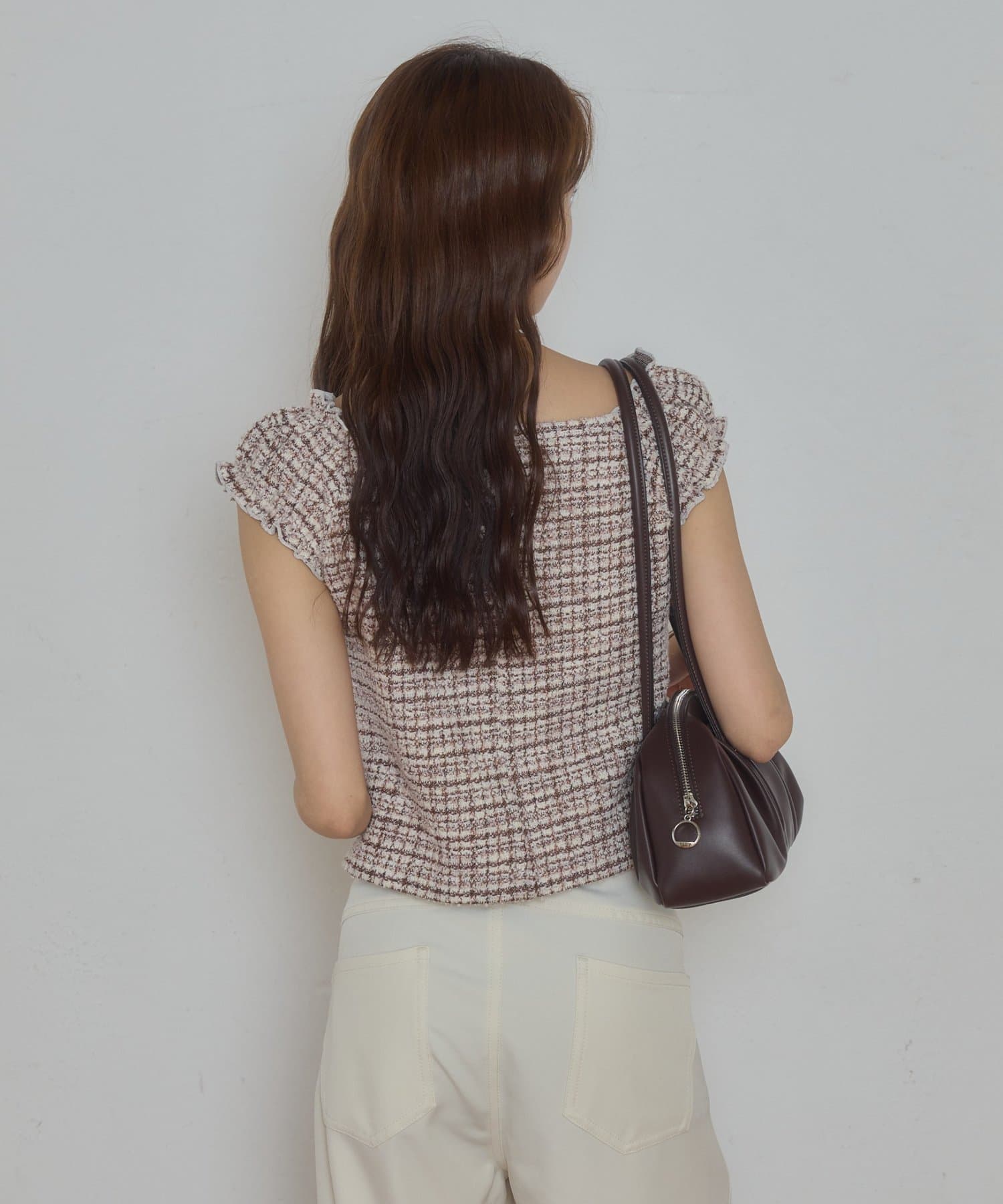 mystic tweeted ribbon french tee - Image 24