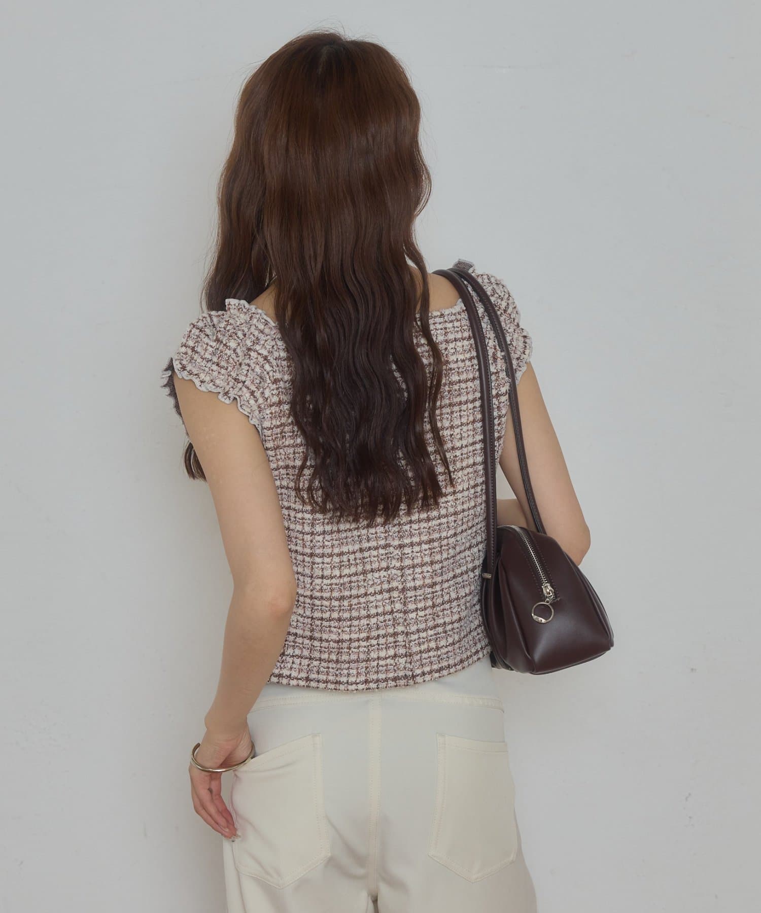 mystic tweeted ribbon french tee - Image 25
