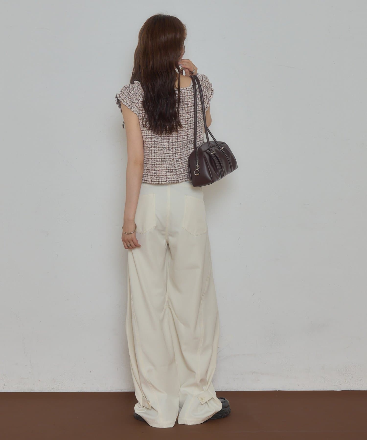 mystic tweeted ribbon french tee - Image 27