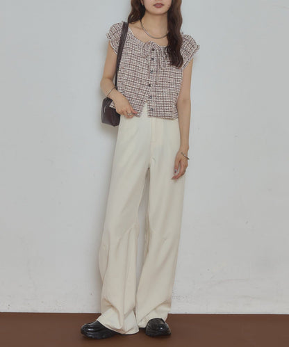 mystic tweeted ribbon french tee - Image 10