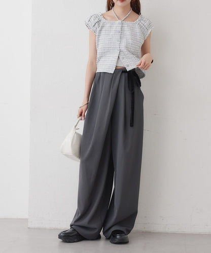 mystic tweeted ribbon french tee - Image 32