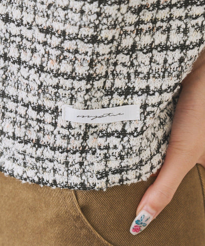 mystic tweeted ribbon french tee - Image 55
