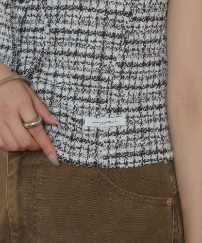 mystic tweeted ribbon french tee - Image 56