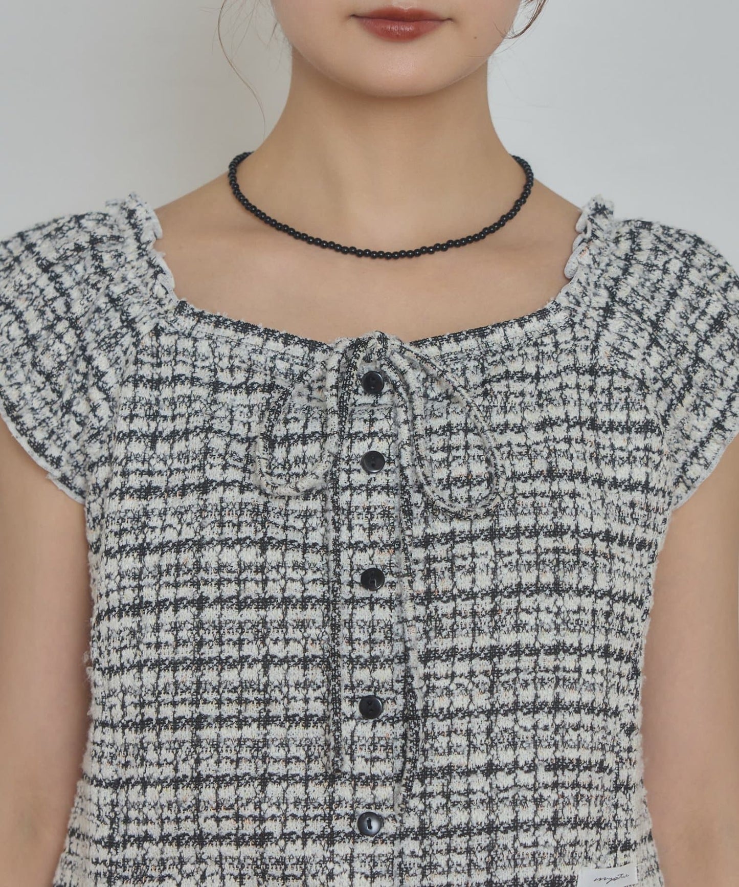 mystic tweeted ribbon french tee - Image 63