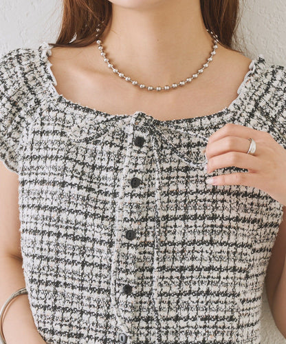 mystic tweeted ribbon french tee - Image 41