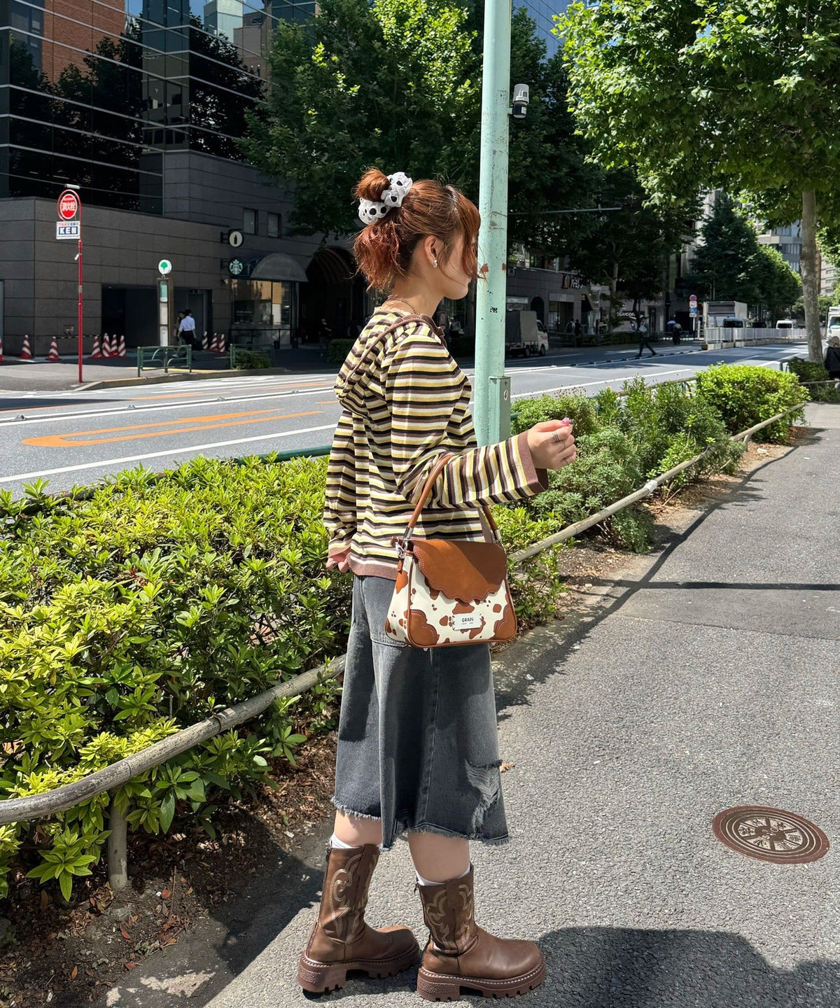 CIAOPANIC 間條 sheer knit hoodie - Image 11