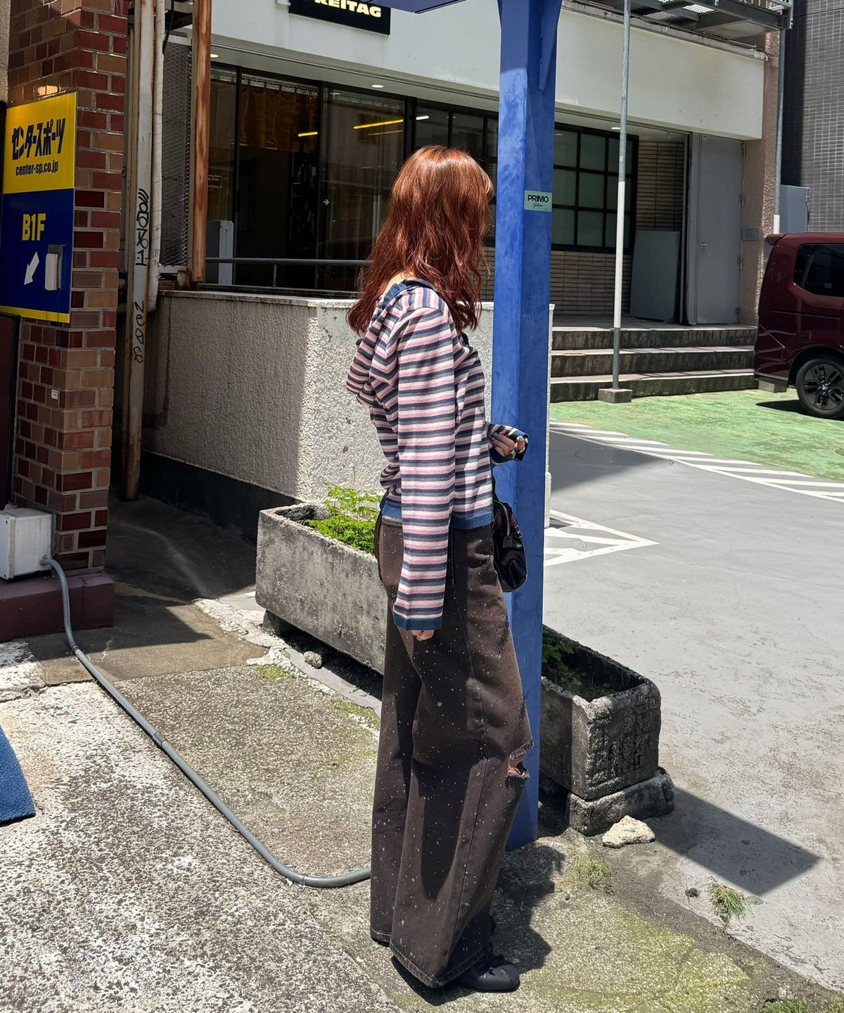 CIAOPANIC 間條 sheer knit hoodie - Image 19