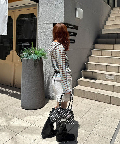 CIAOPANIC 間條 sheer knit hoodie - Image 27