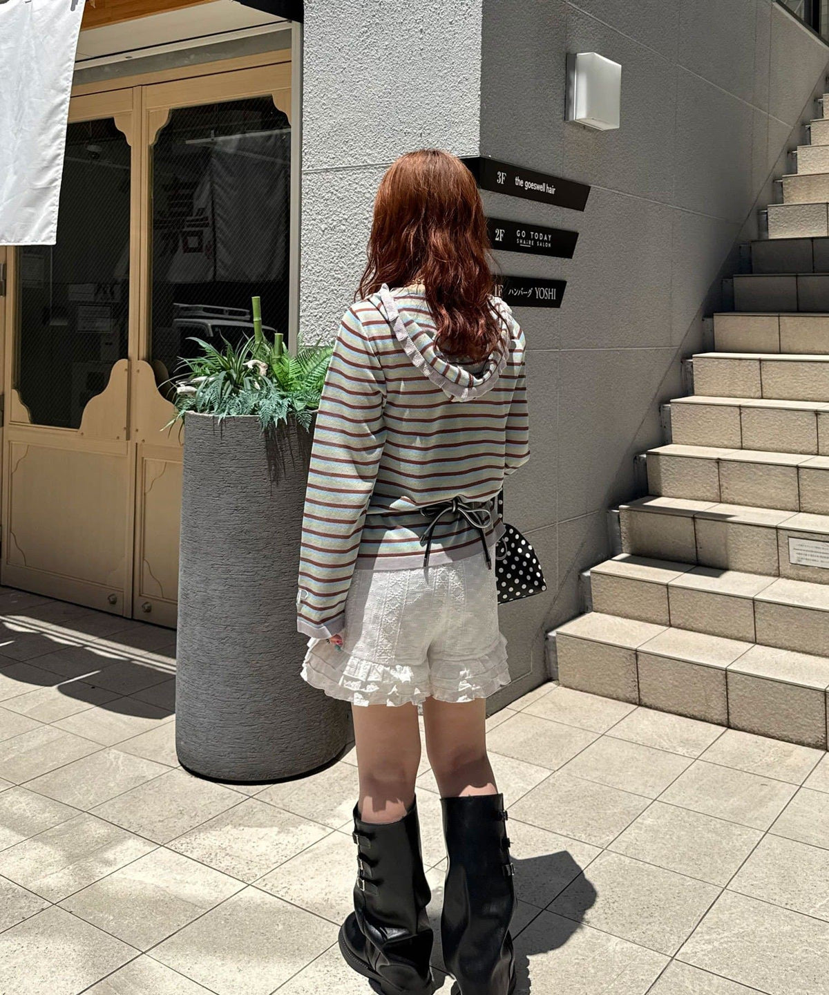 CIAOPANIC 間條 sheer knit hoodie - Image 28