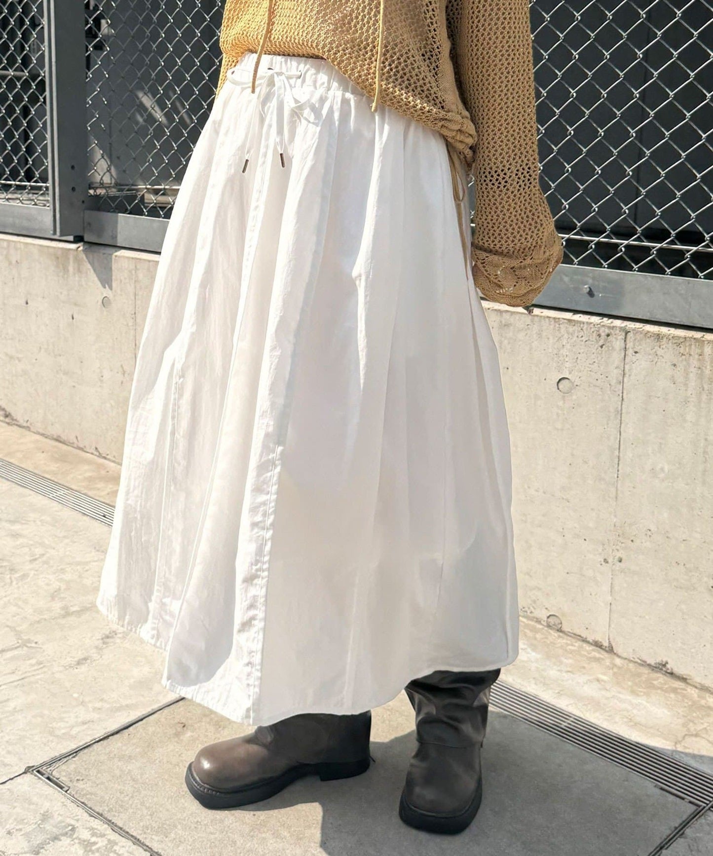 CIAOPANIC pleated midi skirt - Image 1